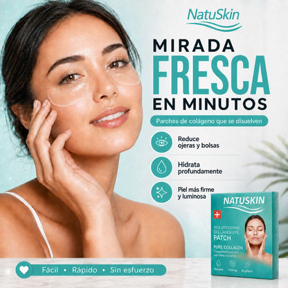NatuSkin | Parches de Colágeno para Ojeras y Mirada con Aspecto Cansado