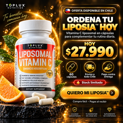 Liposia™ | Cuida tus Defensas Cada Día - 60 cápsulas