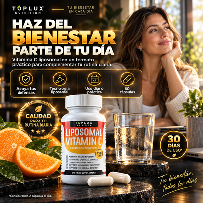 Liposia™ | Cuida tus Defensas Cada Día - 60 cápsulas