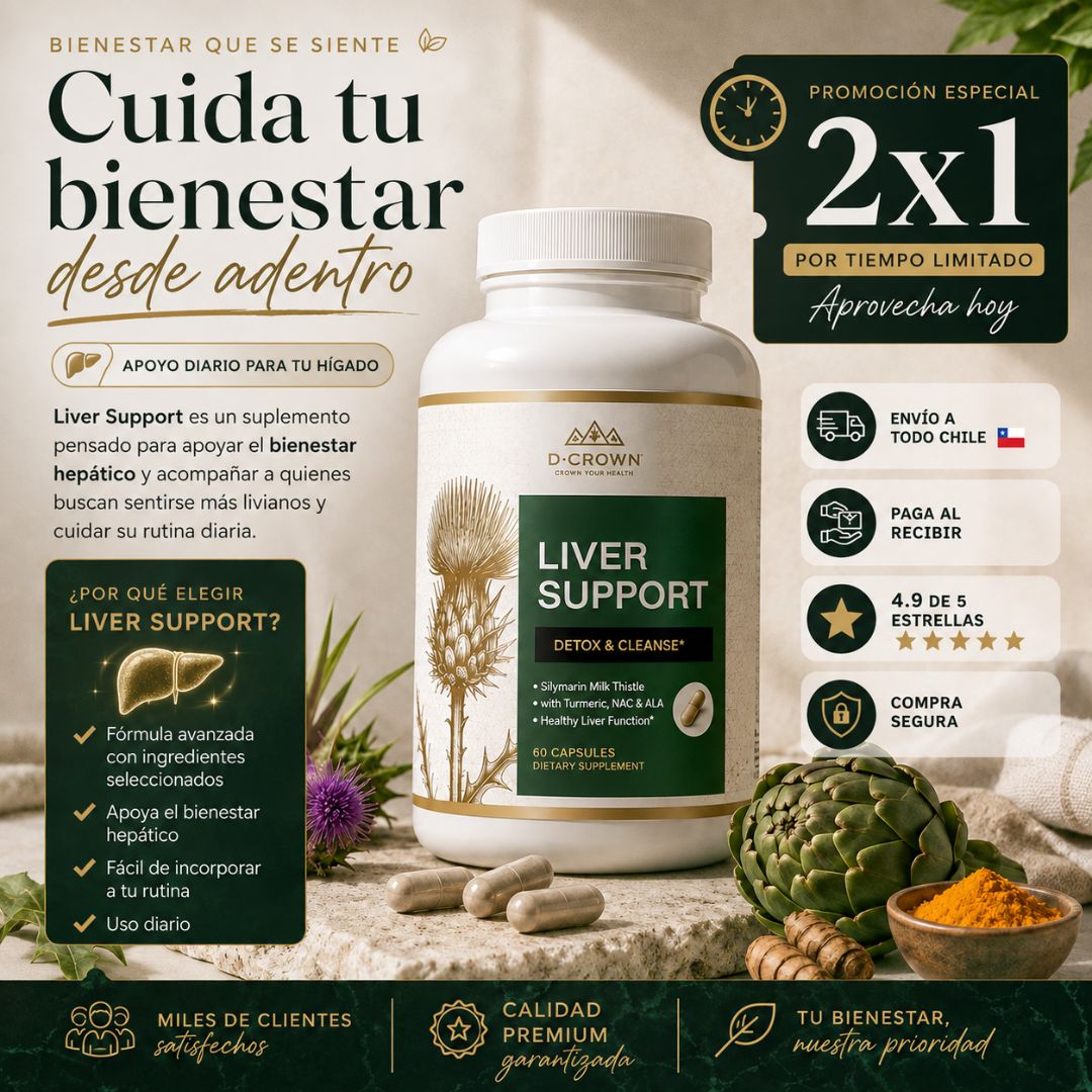 Liver Support | Cuida tu bienestar desde adentro
