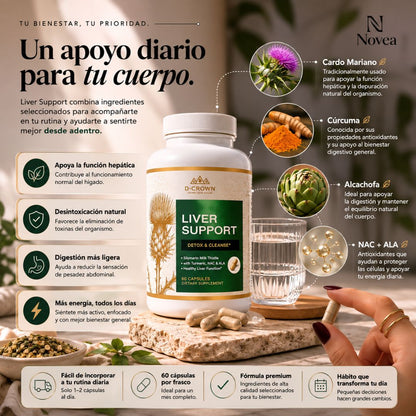 Liver Support | Cuida tu bienestar desde adentro