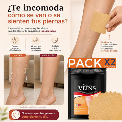 VenaCare | Parches para Várices y Piernas Cansadas