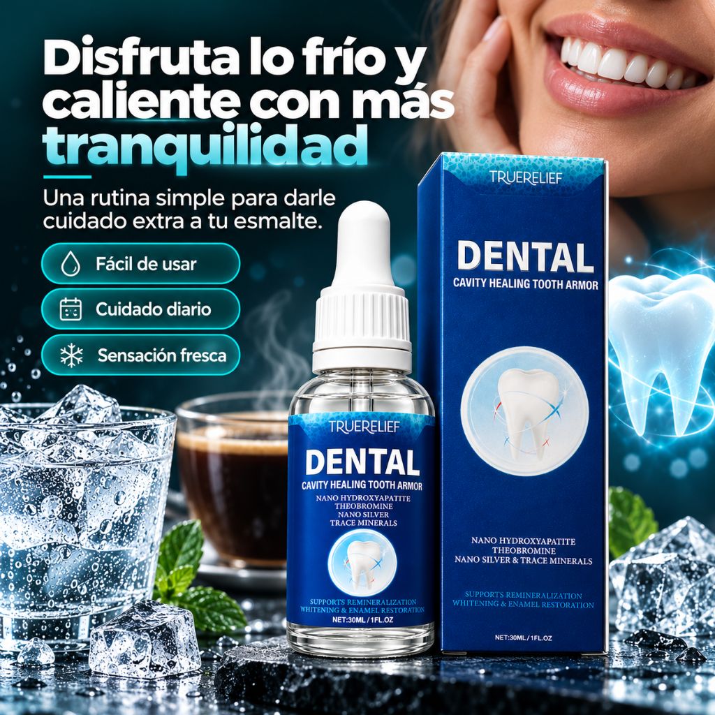 DentaArmor™ | Serum Dental para Sensibilidad y Cuidado del Esmalte – 30 ml