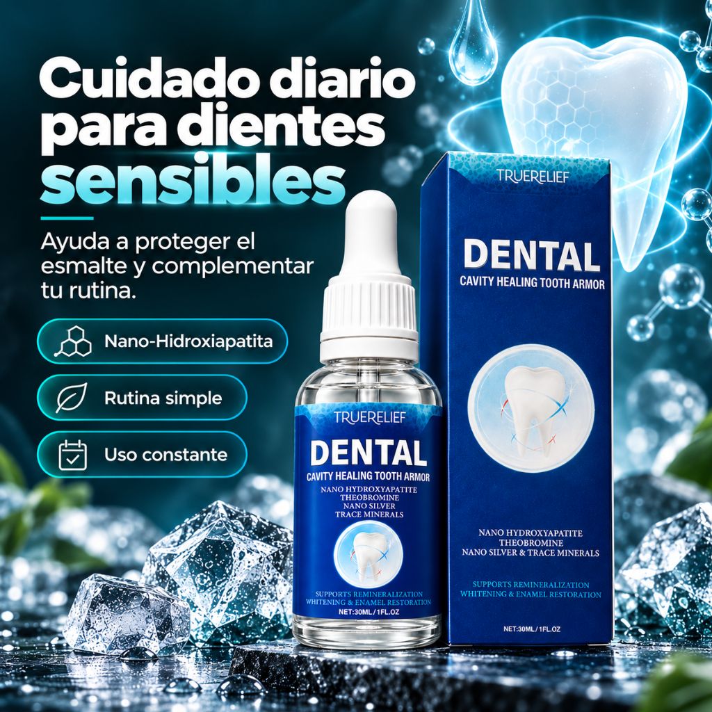 DentaArmor™ | Serum Dental para Sensibilidad y Cuidado del Esmalte – 30 ml