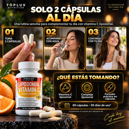 Liposia™ | Cuida tus Defensas Cada Día - 60 cápsulas